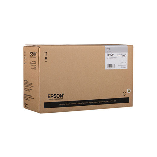 Epson SureColor P10000 / P20000 Gray Ink Cartridge 700 ml - 4 Pack - T80090V