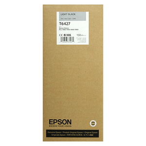 Epson Light Black Ultrachrome HDR Ink Cartridge - 150ml - T642700
