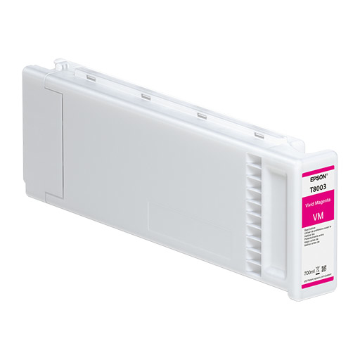 Epson SureColor P10000 / P20000 Vivid Magenta Ink Cartridge 700 ml - T800300