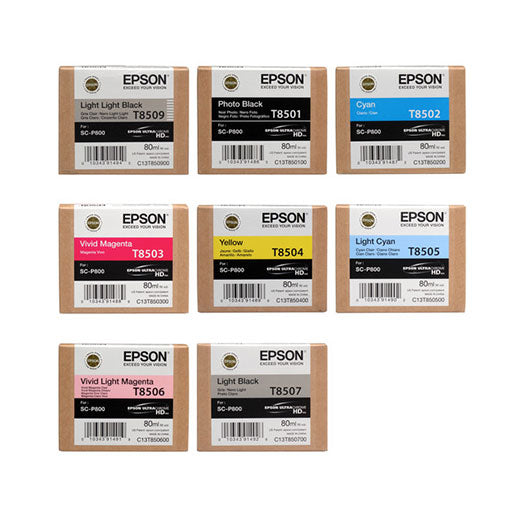 Photo Black ink set for Epson P800