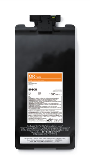 EPSON UltraChrome PRO12 Orange Ink Bag, 1.6L - P20570 - T56EA20