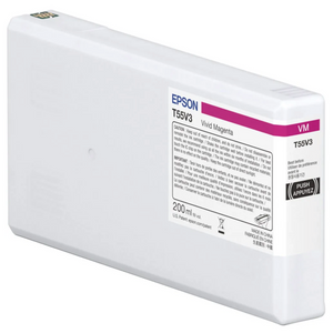 Epson SureColor P5370 Vivid Magenta UltraChrome PRO10 Ink Cartridge - 200 ml - T55V300