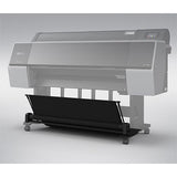 The Epson SureColor P9570 44” Wide Printer (SCP9570SE) with UltraChrome PRO12 Ink and black paper catch tray, set on a plain light background—ideal for professional photography by Epson.