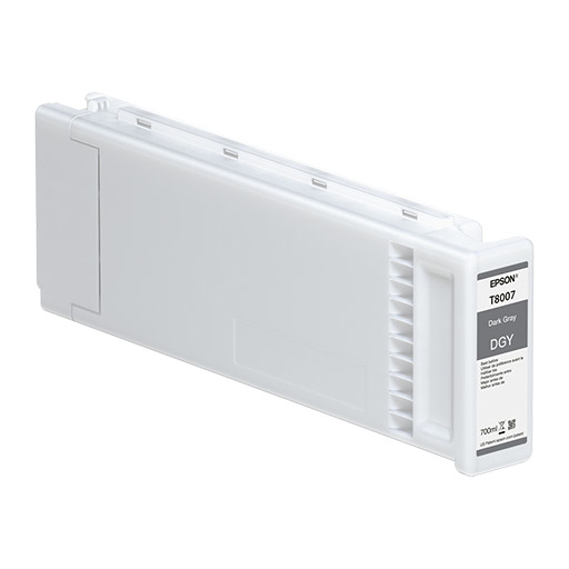 Epson SureColor P10000 / P20000 Dark Gray Ink Cartridge 700 ml - T800700
