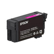The Epson Magenta UltraChrome XD2 Ink Cartridge (T40W320, 50ml) features product and usage info on its label, is designed for Epson SureColor printers, and contains archival-quality pigment ink.