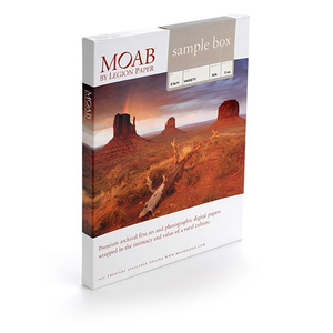 Moab Sample Box -  8.5”x11” - 2 Sheets of Each Paper