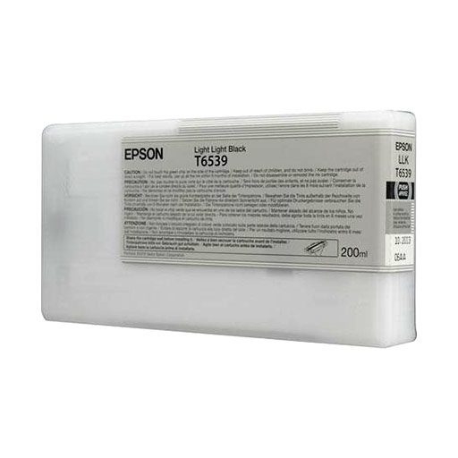 Epson Pro 4900 Light Light Black Ultrachrome HDR Ink Cartridge - 200ml - T653900