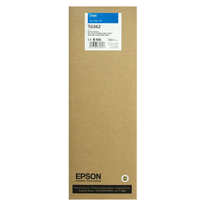 Epson Cyan Ultrachrome HDR Ink Cartridge - 700ml - T636200