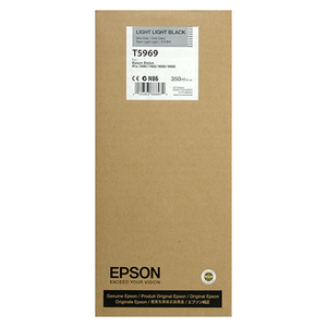 Epson Light Light Black Ultrachrome HDR Ink Cartridge - 350ml - T596900