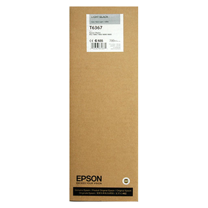 Epson Light Black Ultrachrome HDR Ink Cartridge - 700ml - T636700