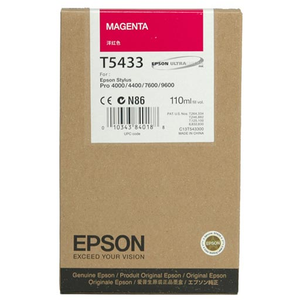Epson Magenta UltraChrome Ink Cartridge 110 ml - T543300