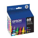 Epson High-Capacity Colour Multi Pack Ink Cartridges - T068520