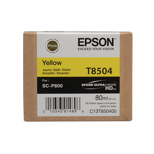 Epson SureColor P800 Yellow Ink Cartridge 80ml - T850400