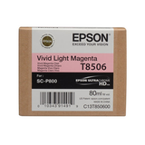 Epson SureColor P800 Vivid Light Magenta Ink Cartridge 80ml - T850600