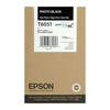 Epson Photo Black Ultrachrome K3 Ink Cartridge - 110 ml - T605100
