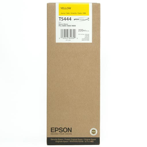 Epson Yellow UltraChrome Ink Cartridge 220 ml - T544400