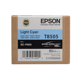 Epson SureColor P800 Light Cyan Ink Cartridge 80ml - T850500