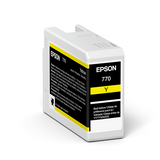 Epson SureColor P700 Yellow UltraChrome PRO10 Ink Cartridge 25ml - T770420