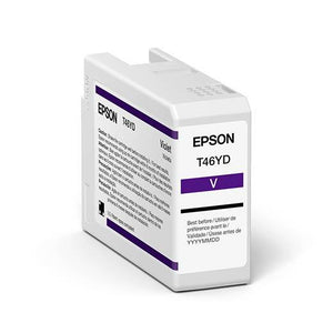 Epson SureColor P900 Violet UltraChrome PRO10 Ink Cartridge 50ml - T46YD00