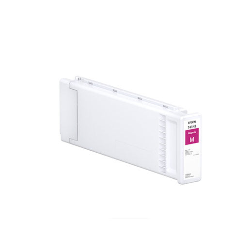The Epson Magenta UltraChrome XD2 Ink Cartridge (T41N320, 700ml) by Epson is shown on a plain white background and is compatible with SureColor T5475 and T3475 printers.