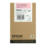 Epson Light Magenta Ultrachrome K3 Ink Cartridge - 110 ml - T605C00