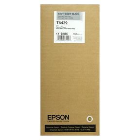 The Epson Light Light Black Ultrachrome HDR Ink Cartridge (150ml, T642900) delivers stunning print quality for SureColor printers using Epson’s advanced pigment ink technology.