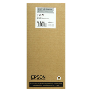 Epson Light Light Black Ultrachrome HDR Ink Cartridge - 150ml - T642900