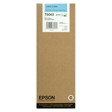 Epson Light Cyan Ultrachrome K3 Ink Cartridge - 220 ml - T606500