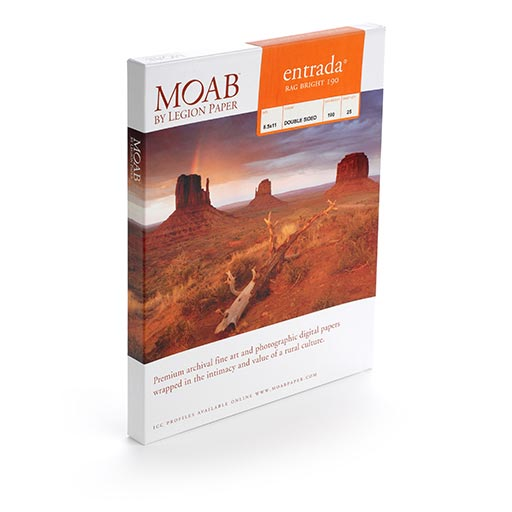 Moab Entrada Rag Bright 190 Paper