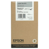 Epson Light Black Ultrachrome K3 Ink Cartridge - 110 ml - T602700