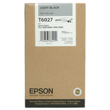 Epson Light Black Ultrachrome K3 Ink Cartridge - 110 ml - T602700