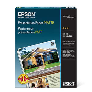 Epson Presentation Paper Matte, 17"x22", 100 Sheets - S041171