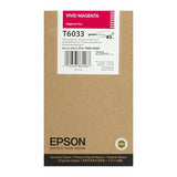 Epson Vivid Magenta Ultrachrome K3 Ink Cartridge - 220 ml - T603300